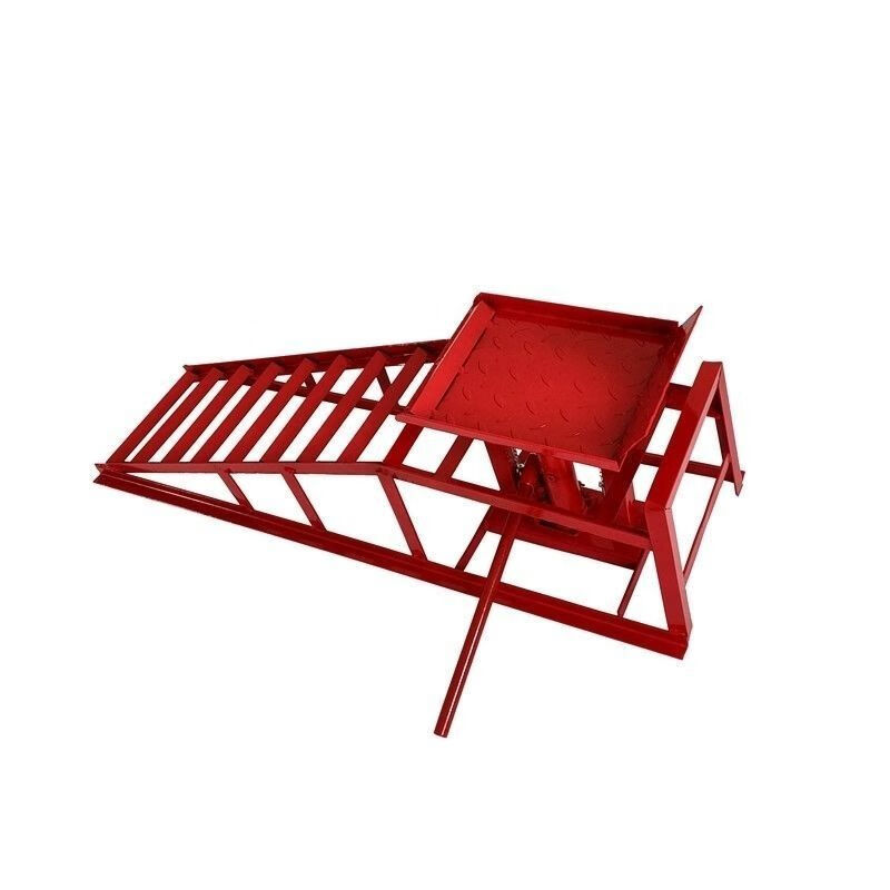 适用于汽车保养斜坡支架加高加长换机油支架保养坡道维修工具保安支架