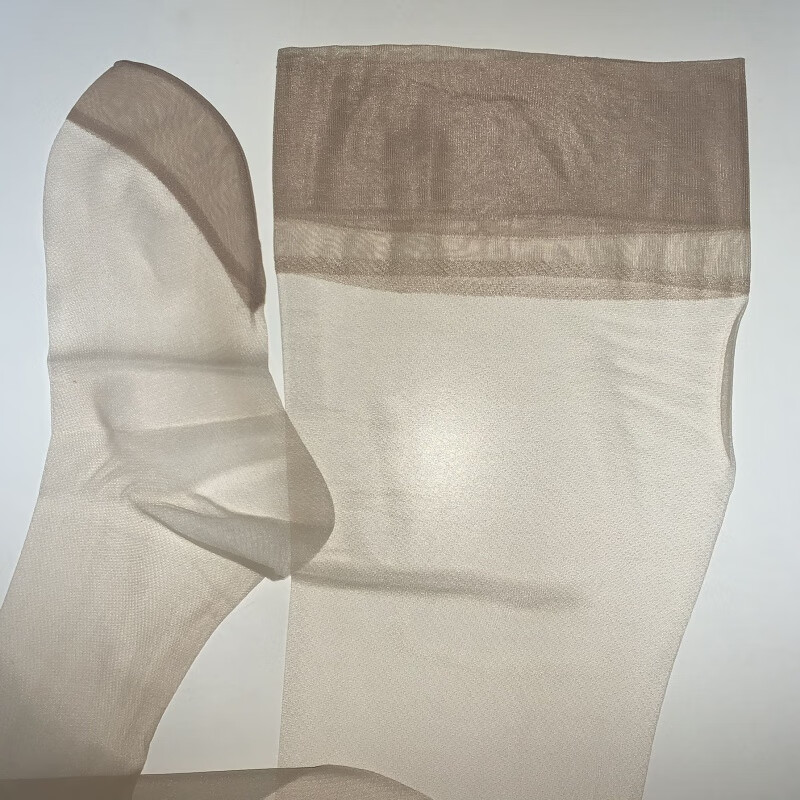 新品无弹力尼龙丝袜9码腿长77cm无弹力尼龙丝袜长筒袜女c7美肤中国脚