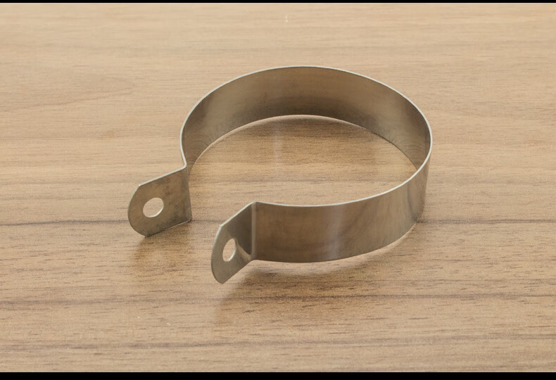 304不锈钢欧姆接地卡子管卡管夹 骑马卡支架管扣喉箍水管夹春图 φ80