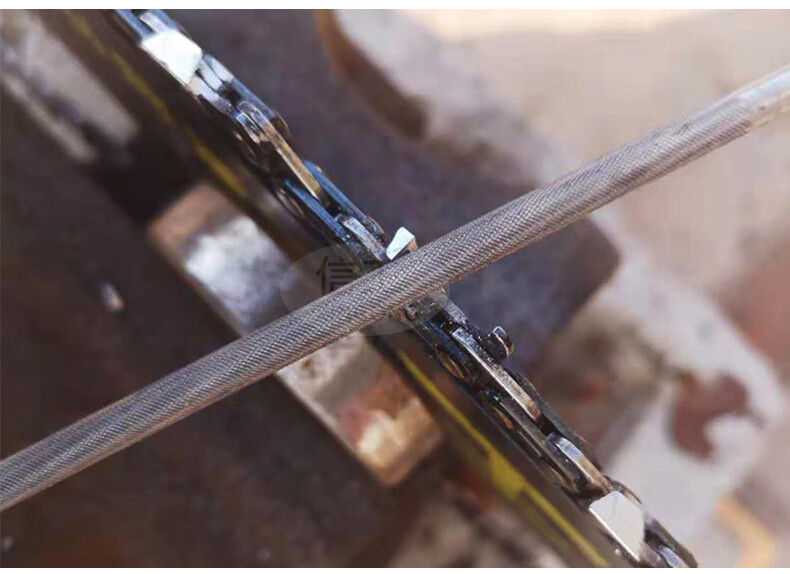 定制油锯磨链条锉刀 打磨锯齿专用圆锉手工磨链器工具 5.