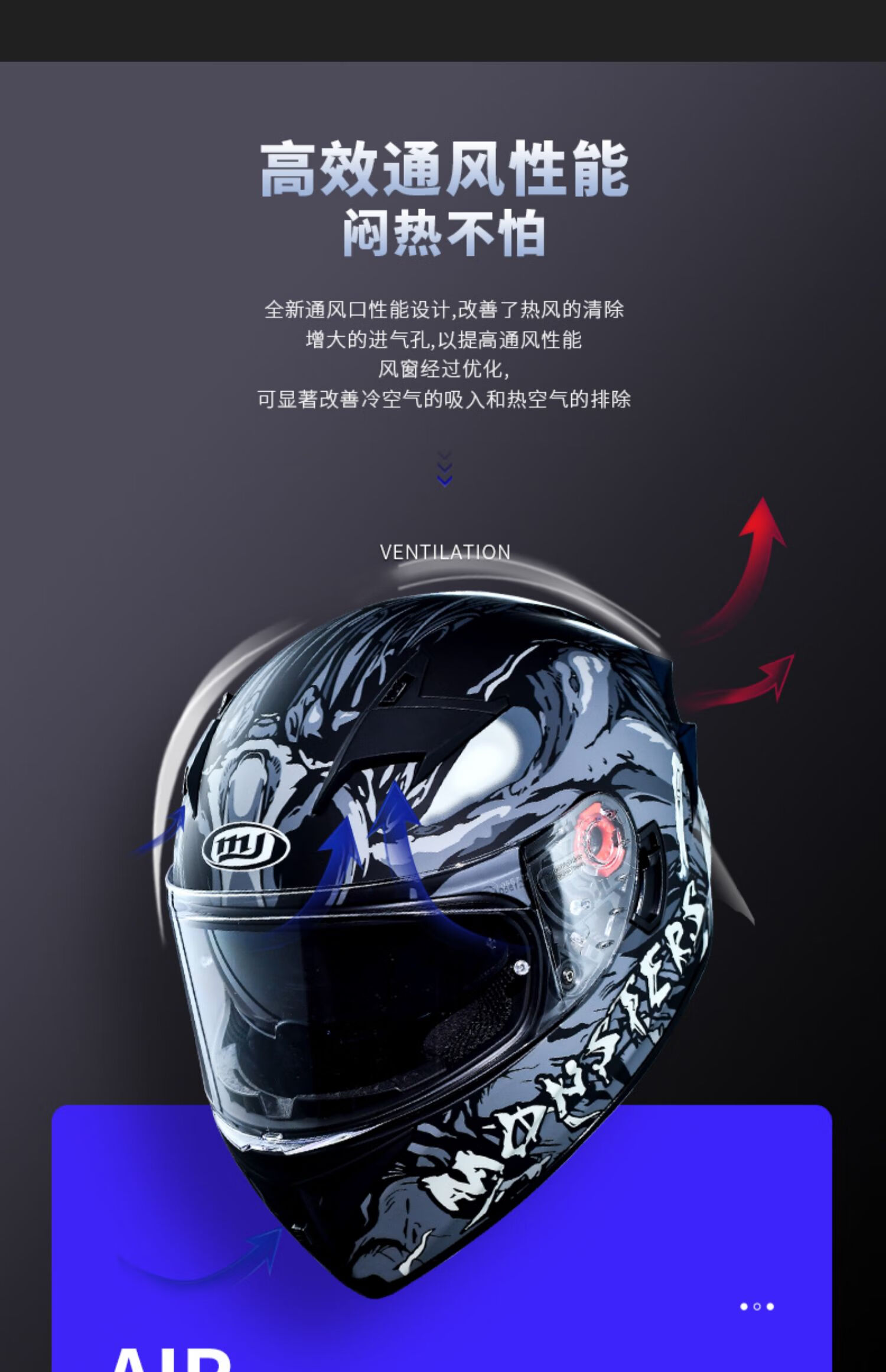 大尾翼男女情侣四季通用双镜片蓝牙耳槽全盔头盔 迷彩红(透明镜片) m