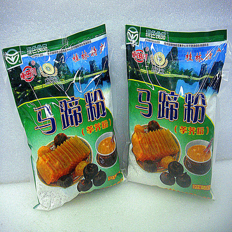 桂林特产车田河马蹄粉荸荠粉纯正马蹄糕粉淀粉千层糕原料500克500克