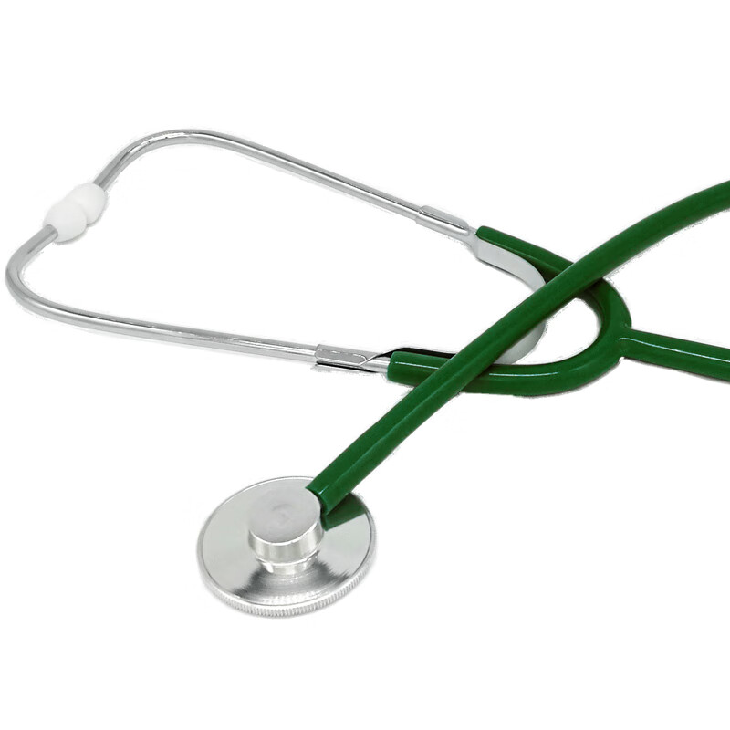 听诊器简易医用听诊器轻便听诊器量血压用听诊器单面听诊器轻薄的红色