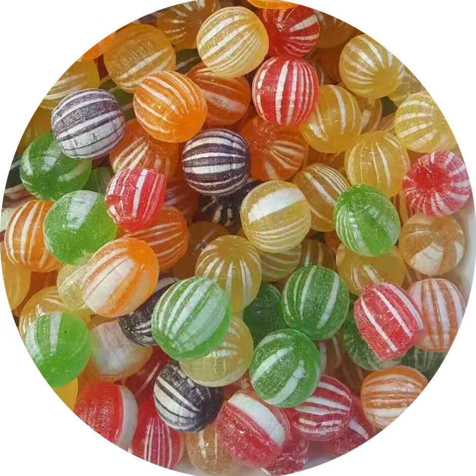 老式糖果东北老式水果糖大糖球独立包传统喜糖零食水果糖橘子硬糖独立