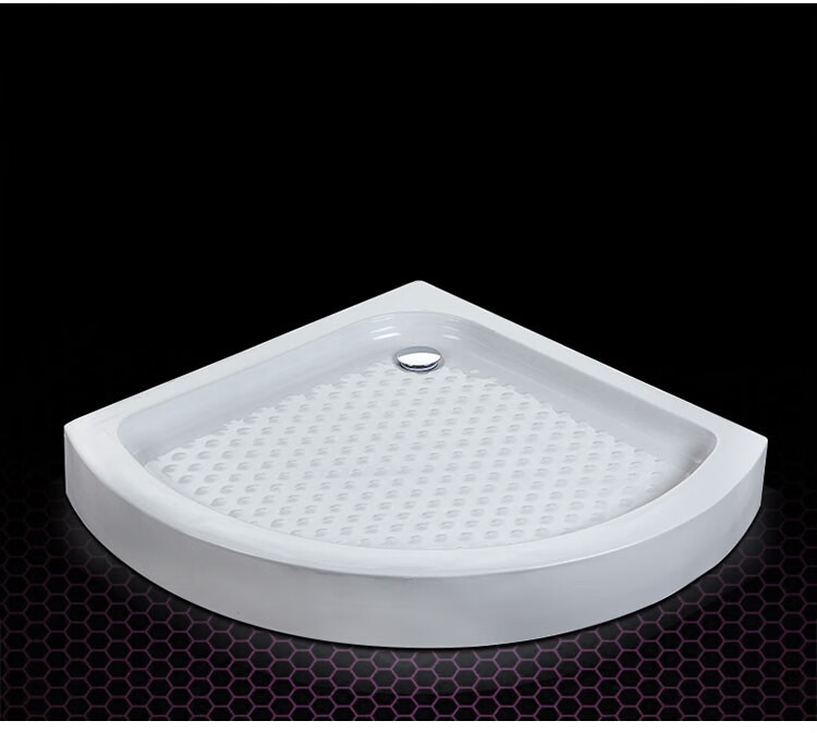 简易扇形淋浴房底座底盆底座卫生间亚克力防水耐磨防滑浴室地板防渗水