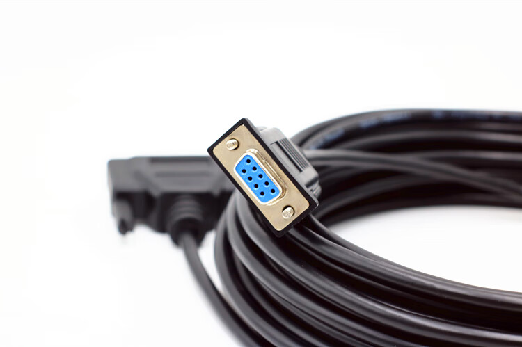 适用三菱发那科fanuc数控机床cnc加工中心rs232通讯线9孔转25针传输线