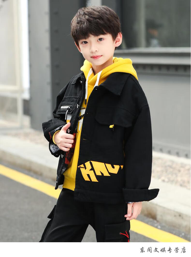 京选好店迪士尼童装3-12岁帅小男孩穿的儿童装男童秋装套装2020新款