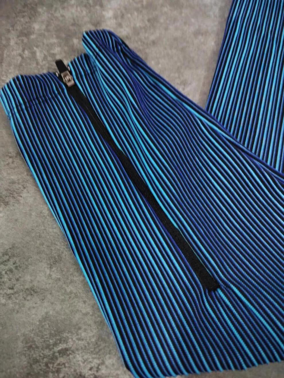 rdrt同款运动高弹体育生紧身裤螺纹长弹速干裤脚拉链田径训练体考运动