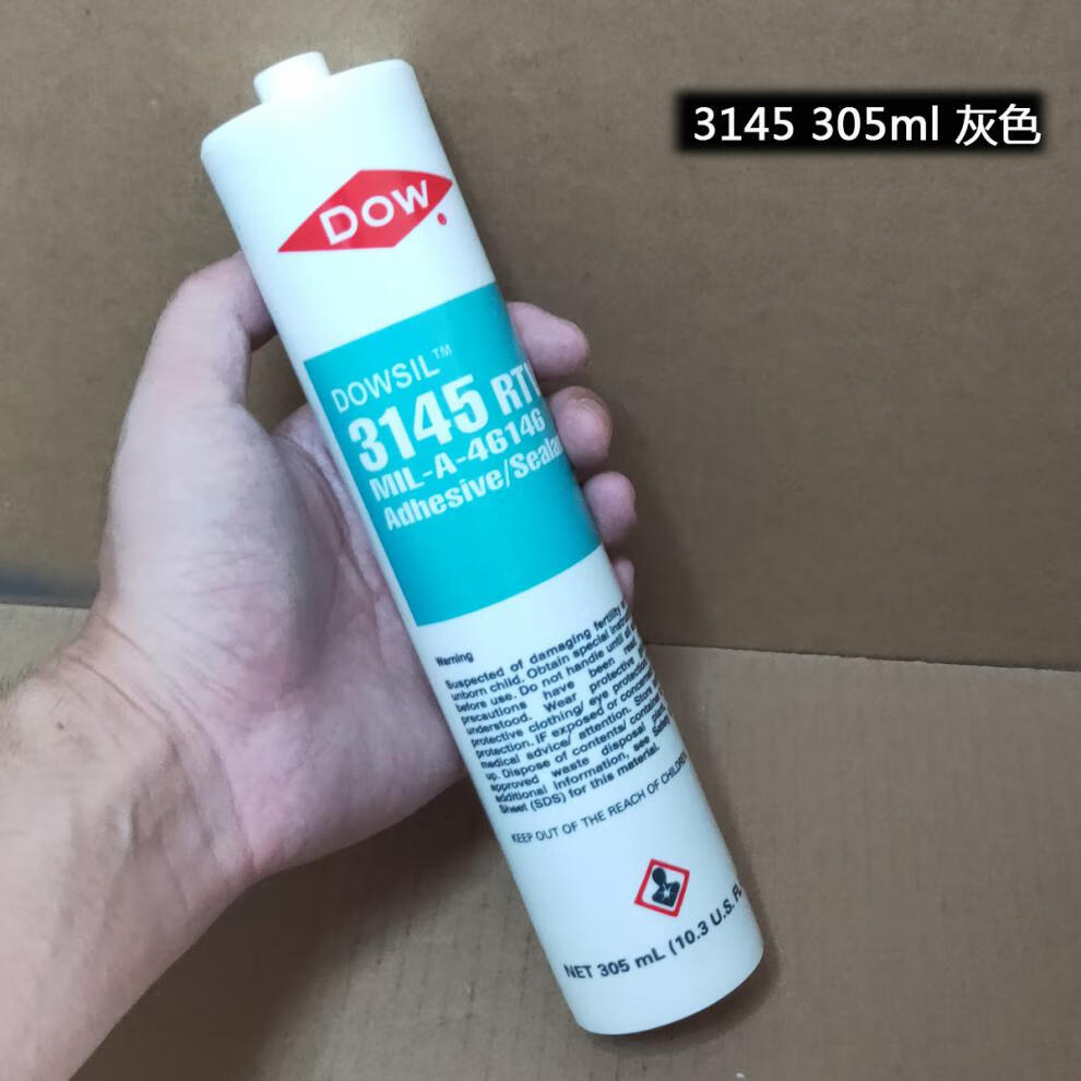 道康宁3140胶水rtv电子元器件固定3145防水密封绝缘透明液体硅胶300ml