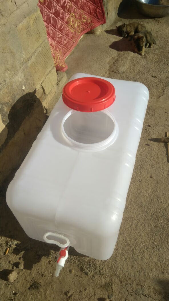 加厚塑料储水箱长方形大型号蓄水桶卧式方桶带盖水塔塑料桶加装水龙头