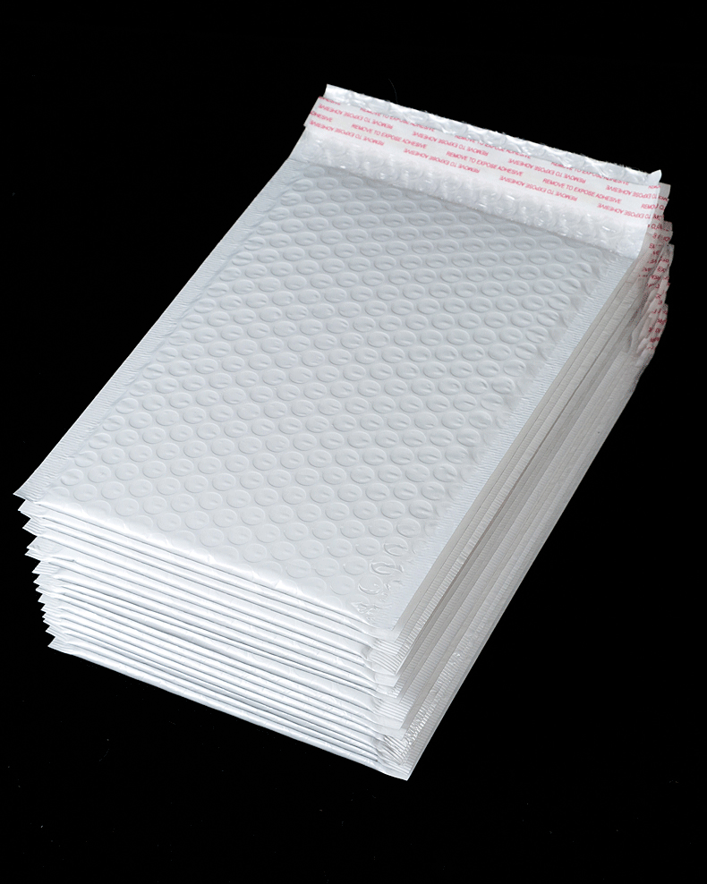 气泡信封袋白色珠光膜加厚快递泡沫包装袋水震气泡膜泡泡袋子 35*42 4