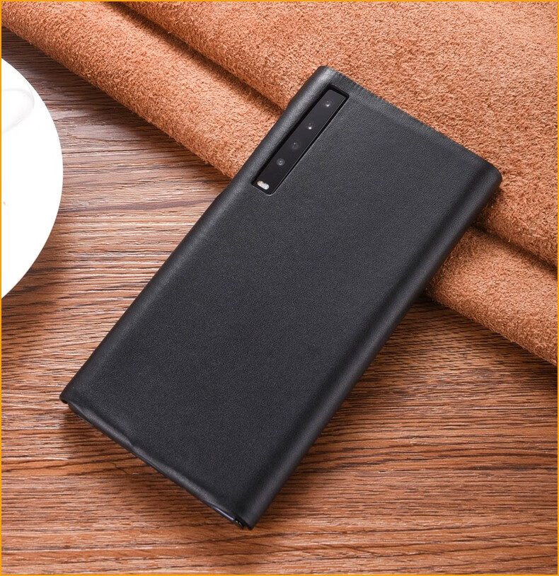 【定制真皮后壳】华为mate xs手机壳真皮matex保护套防摔折叠屏智能