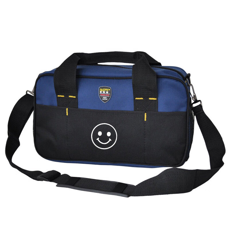 便携工具兜电工袋维修安装收纳小工具包帆布加厚手提工具袋 背带款