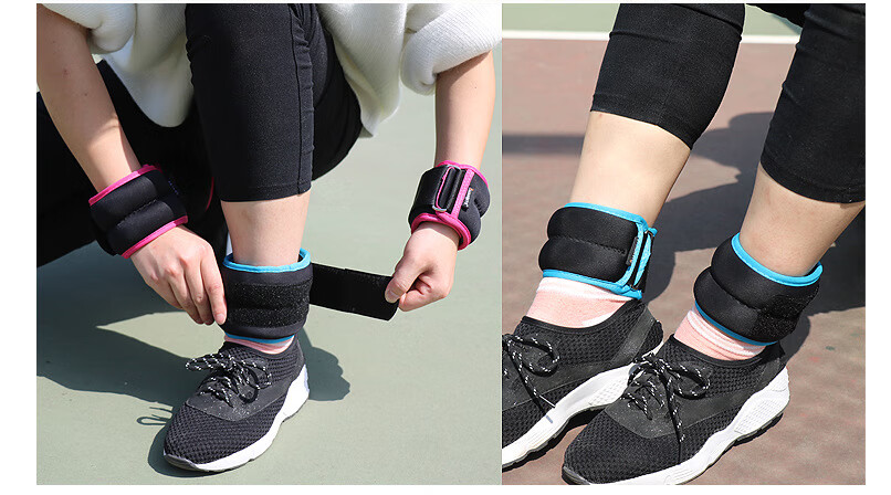 蓝色边 升级脚腕3千克一对,单只1