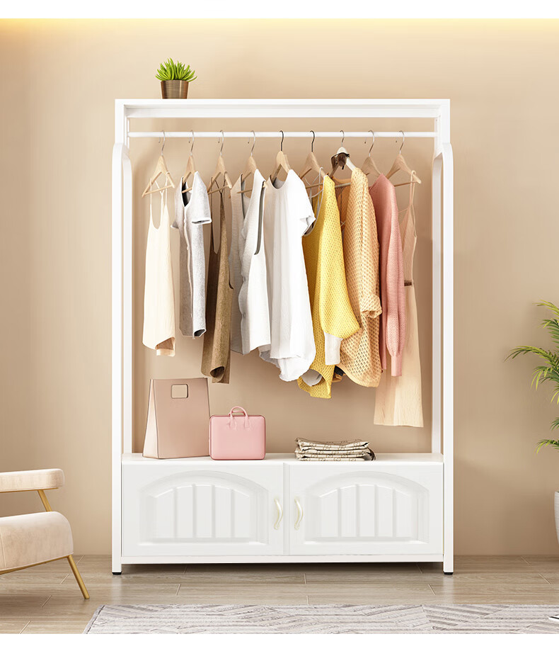 衣帽间置物架 衣帽架网红挂衣架落地家用房间衣服架欧式简约卧室衣架