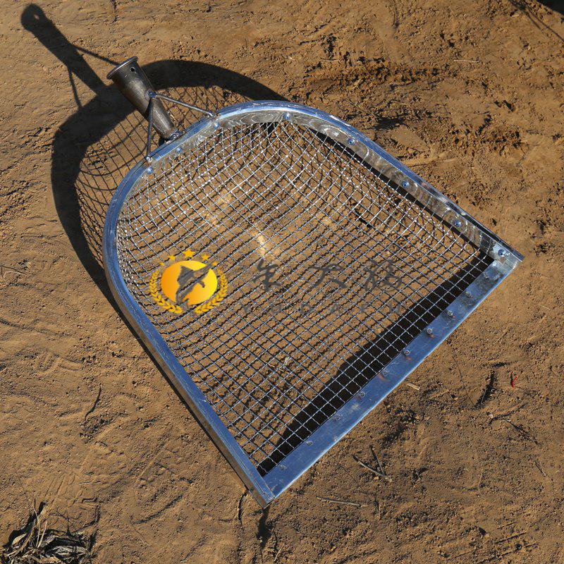 筛子筛网大网眼沙子网筛过滤铁丝家用工业方形不锈钢筛土神器 钢筛(无