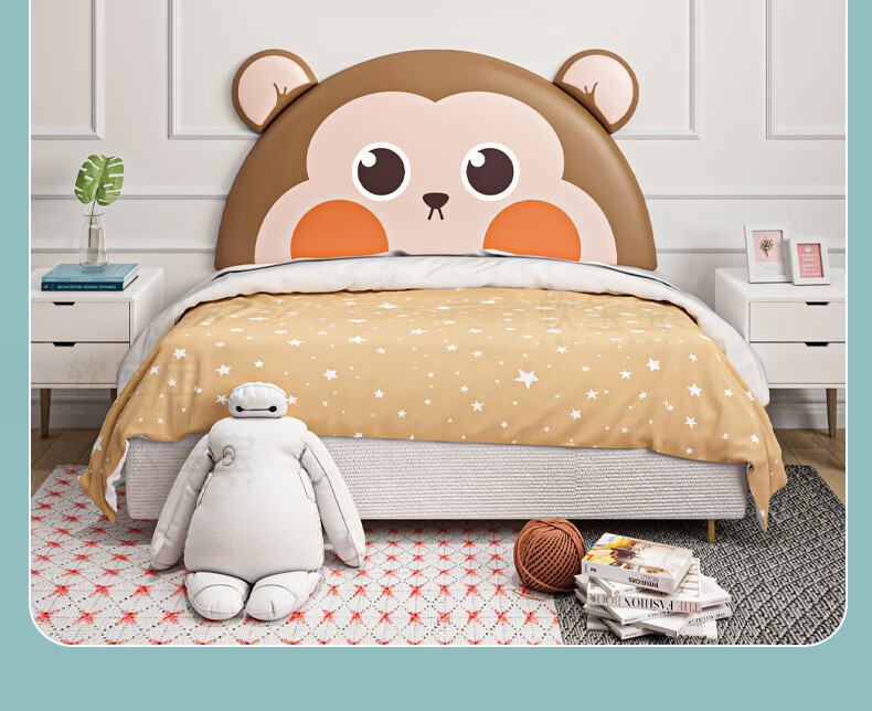 榻榻米软包墙围卡通儿童房床头软包靠背板自粘单买卡通榻榻米墙围软包