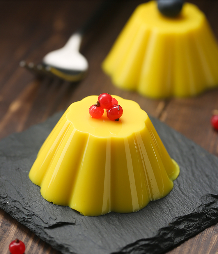 吉利丁片鱼胶片明胶粉食用冰片家用做果冻奶酪棒慕斯布丁10片 展艺