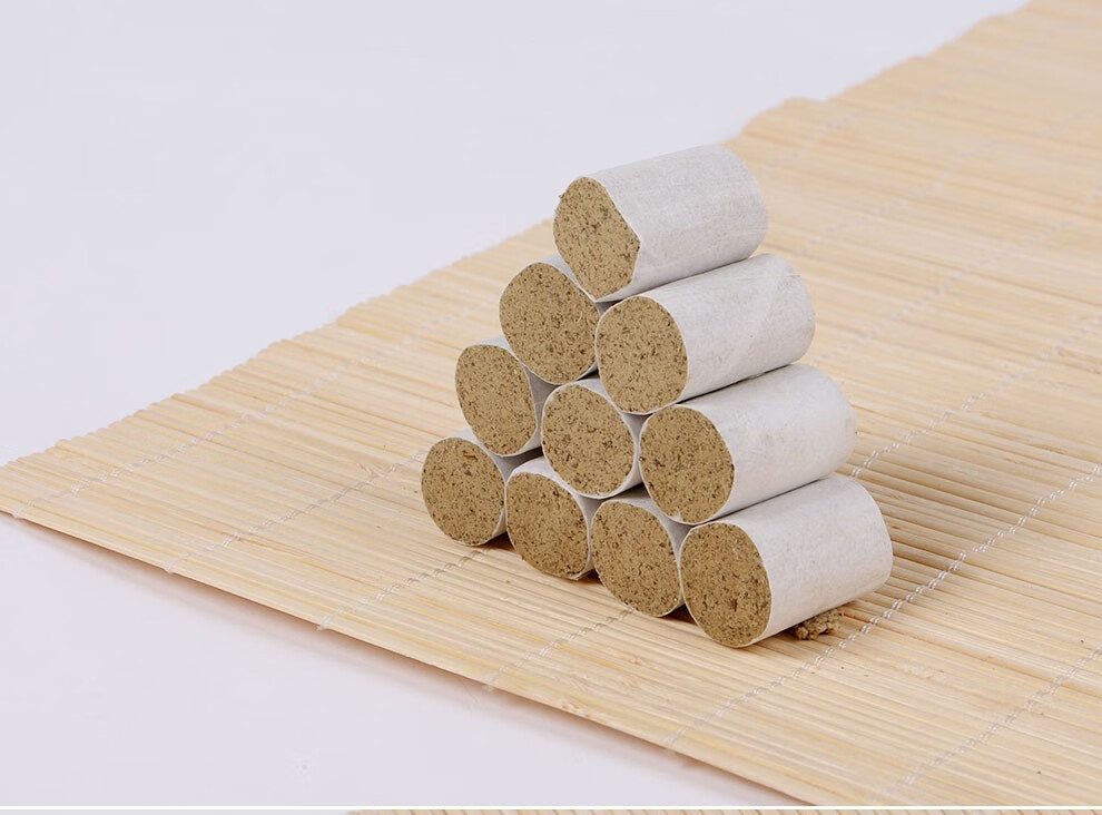 药益宝 五年陈艾段艾柱 灸盒随身灸用短艾条108柱 五盒装