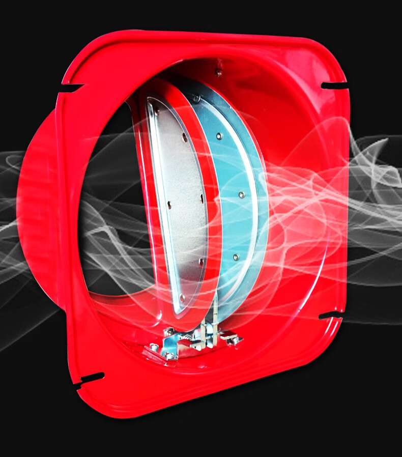 潜水艇(submarine) 油烟机止逆阀镀锌碳钢加厚防火防烟防反味厨房抽油