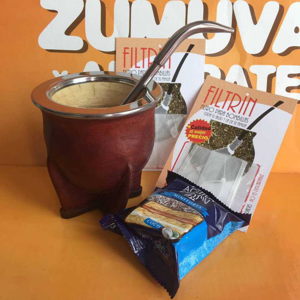 马黛茶杯梅西同款纯手工定制牛皮开口马黛茶杯马黛茶专用杯武磊梅西