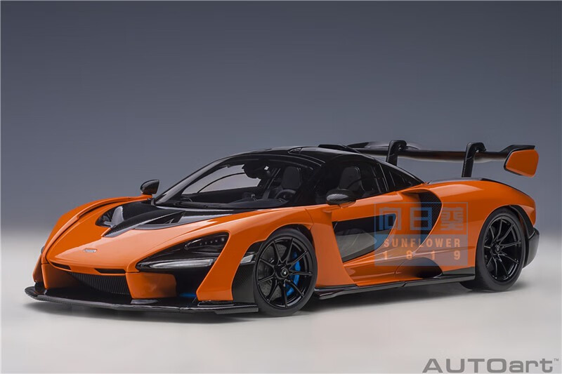 迈凯伦车模 1:18autoart奥拓1/18迈凯伦麦克拉伦塞纳 mclaren senna