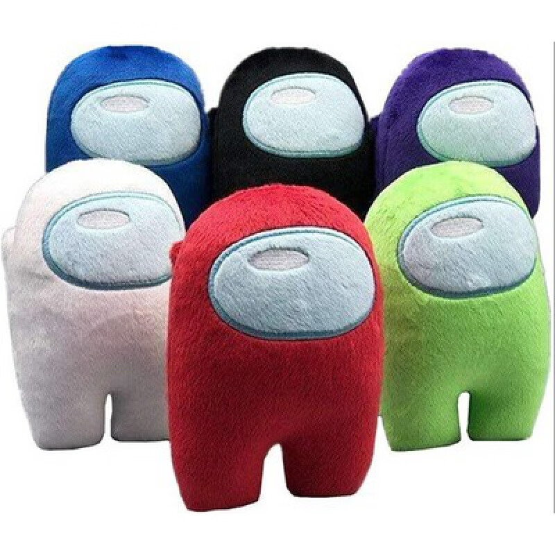 适用于新款among us 公仔/在我们之间游戏周边毛绒玩具3d太空狼人杀