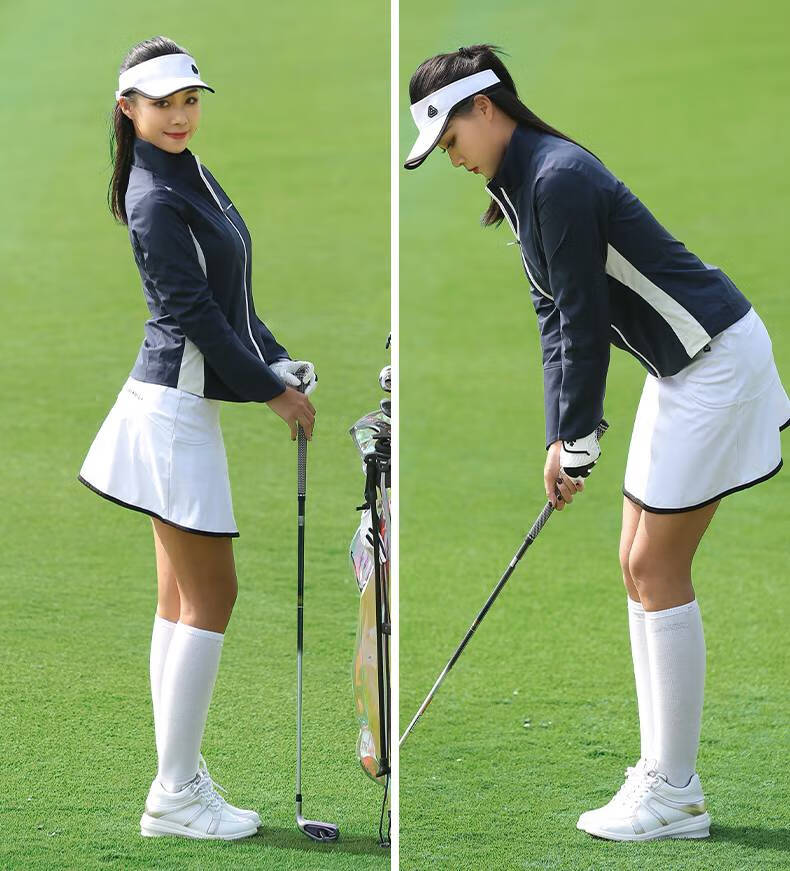 高尔夫服装女士冬季高尔夫女装秋冬季外套风衣2021防风防雨舒适保暖