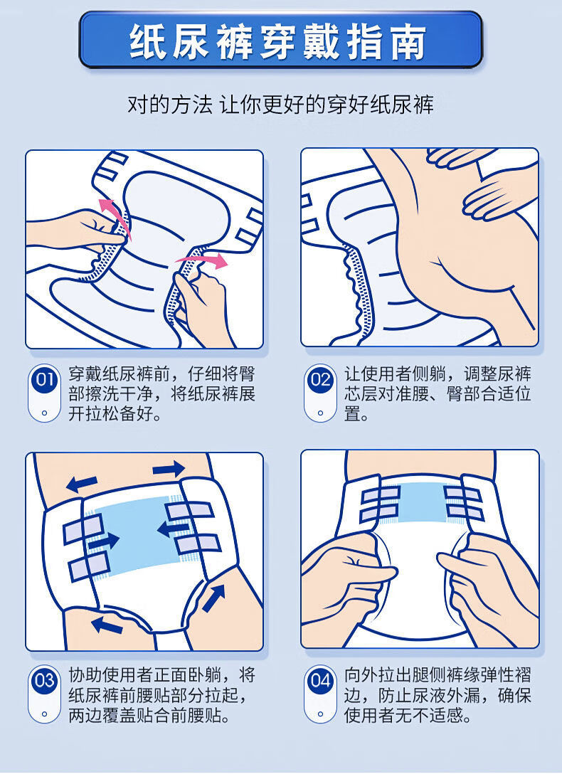 安而康舒适干爽成人纸尿裤安尔康老人产妇尿不湿ml整箱发货纸尿裤8包l