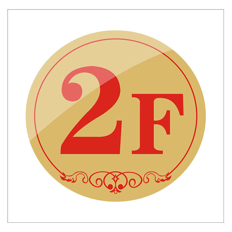 门牌号亚克力楼层牌指示牌数字牌楼层号楼层贴索引牌单元牌楼号牌1号