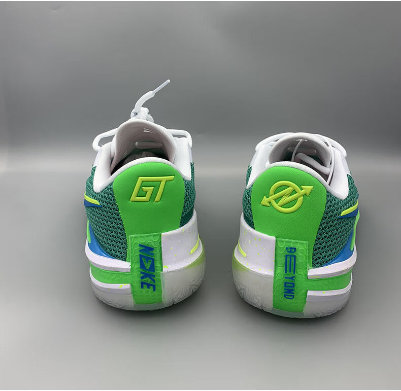 店】aj纯原品质gtzoomcut实战篮球鞋全掌 马蹄双气垫情侣款 浅绿色