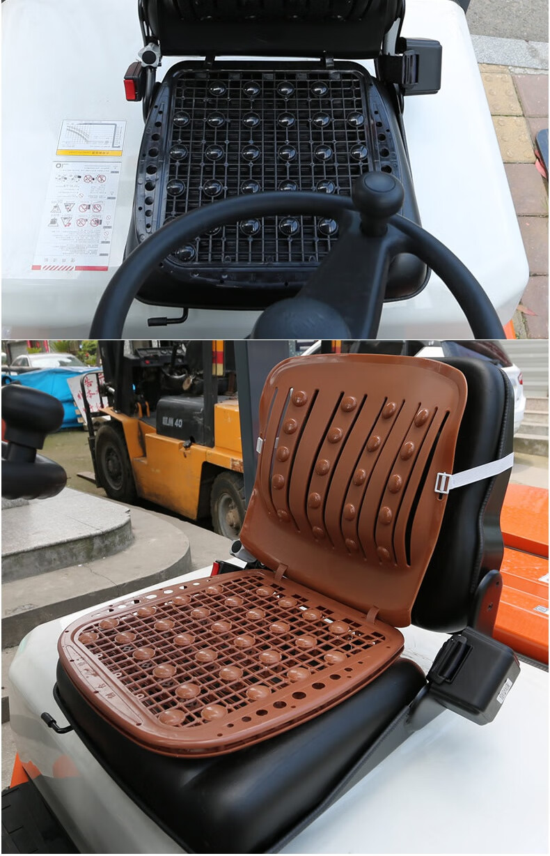 适用于龙工叉车座椅垫江淮叉车座椅座垫合力叉车坐垫座子叉车塑料坐垫