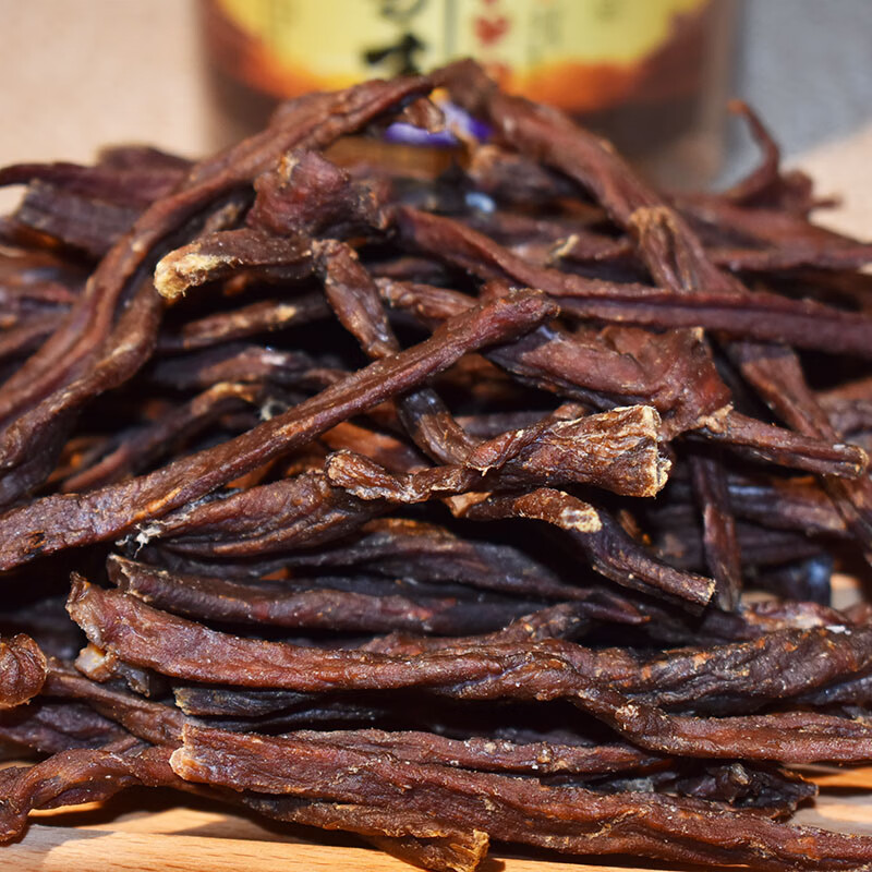 草原勇士风干牛肉200克超干牛肉干内蒙古特产休闲零食小吃麻辣味