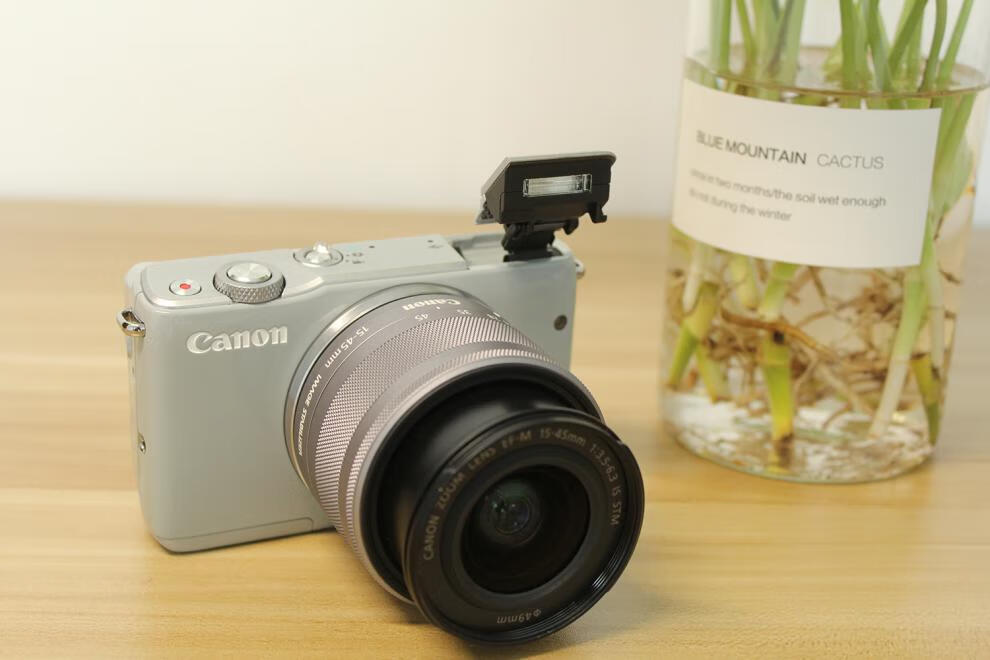 佳能(glad) eos m10 m100 m200 m2 m1 15-45 二手套机美颜微单数码 90