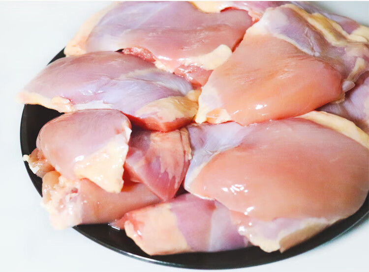 新鲜去皮去骨鸡腿肉腿排肉鸡腿堡汉堡腿肉4斤