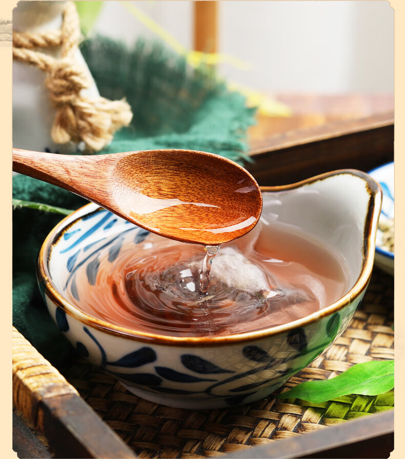 婉明银杏黄精茶白果黄精火麻仁松花粉黄精银杏养生茶茶袋泡茶婉明银杏