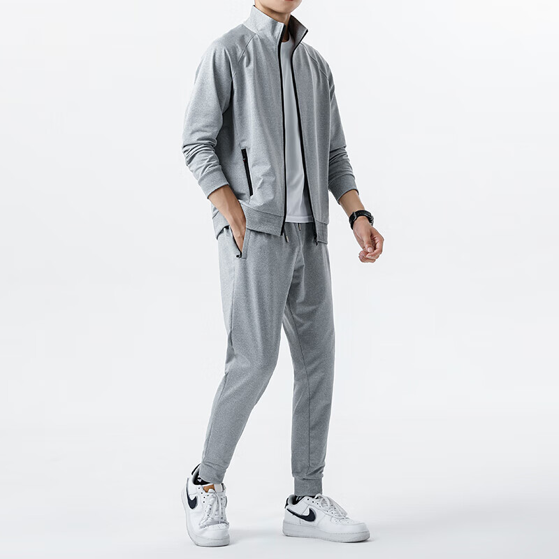 好物休闲运动套装春秋季新款两件套韩版潮流百搭运动服健身跑步卫衣男