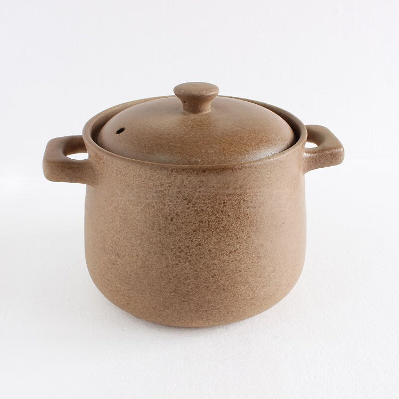 宏科华山西平定土砂锅高岭土煲汤锅家用陶瓷炖锅明火耐高温煮肉沙锅