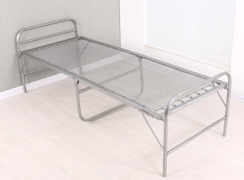 可折叠钢丝床双丝加固弹簧床软床垫午休床陪护床单人床乘凉床定制 80