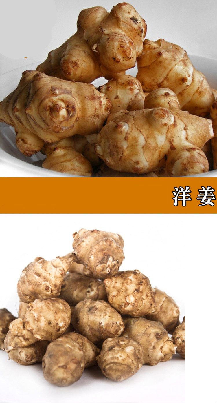 洋姜新鲜现挖5斤不辣的鬼子姜生阳姜菊芋咸菜腌泡酱菜10斤