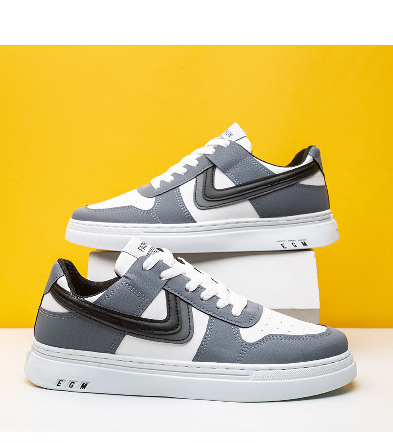 男鞋轻便时尚耐穿男鞋2022年新款潮流小白鞋子百搭男士板鞋春秋运动鞋