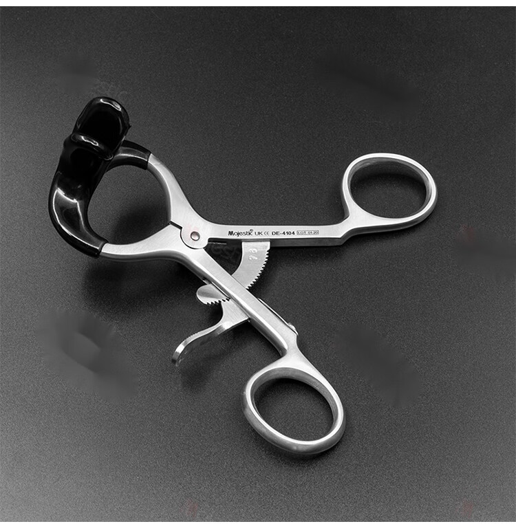 牙用牵开不锈钢钳式开口器口腔种植拔牙检查手术器械工具张口扩嘴 钳