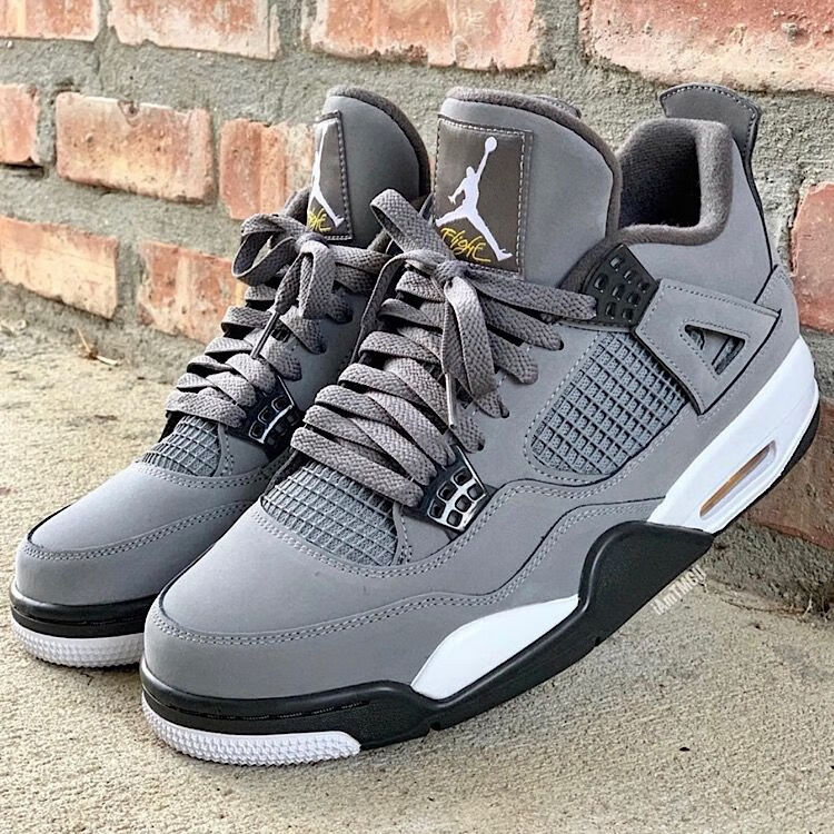 aj4篮球鞋 乔4代air男女猛龙大理石热熔岩红蓝鸳鸯实战气垫运动鞋 白