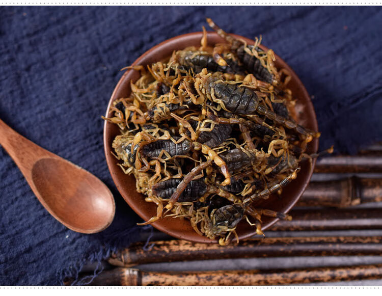 百日山中药材全蝎蝎子全虫清水干货100克店内有水蛭蜈蚣清水蝎子50g