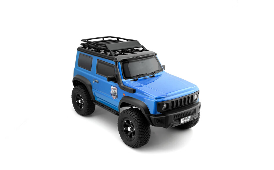 吉姆尼遥控车改装110吉姆尼四驱仿真攀爬车越野rc遥控车蓝色官方标配