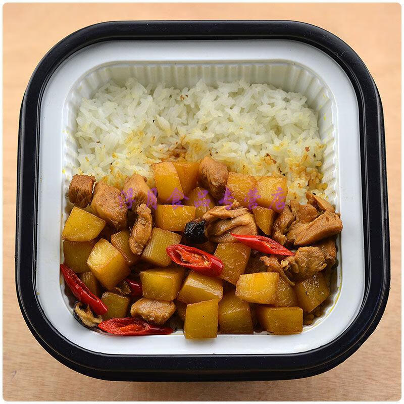 大份量自热米饭375g旅游户外野餐方便速食盖浇饭自加热盒饭梅菜扣肉4