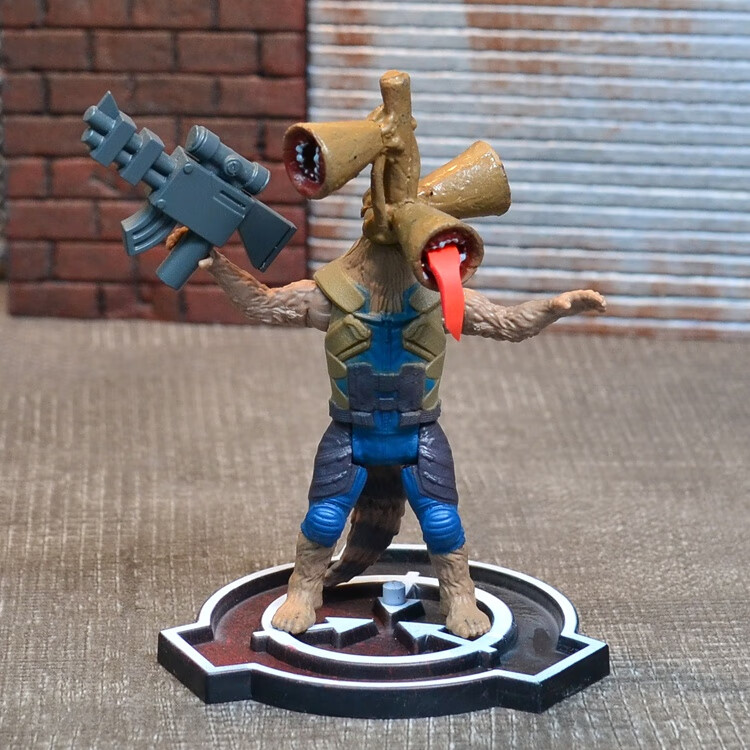 礼物【抖音同款 】scp6789警笛头玩具汽笛人都市传说怪物收容基金会礼