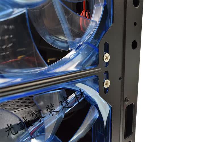 台式电脑机箱风扇固定螺丝12cm散热风机6789厘米安装螺钉平头自攻黑色