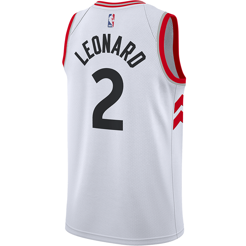 nba-nike 猛龙队 伦纳德 男子 运动球衣 864451-102 图片色 m