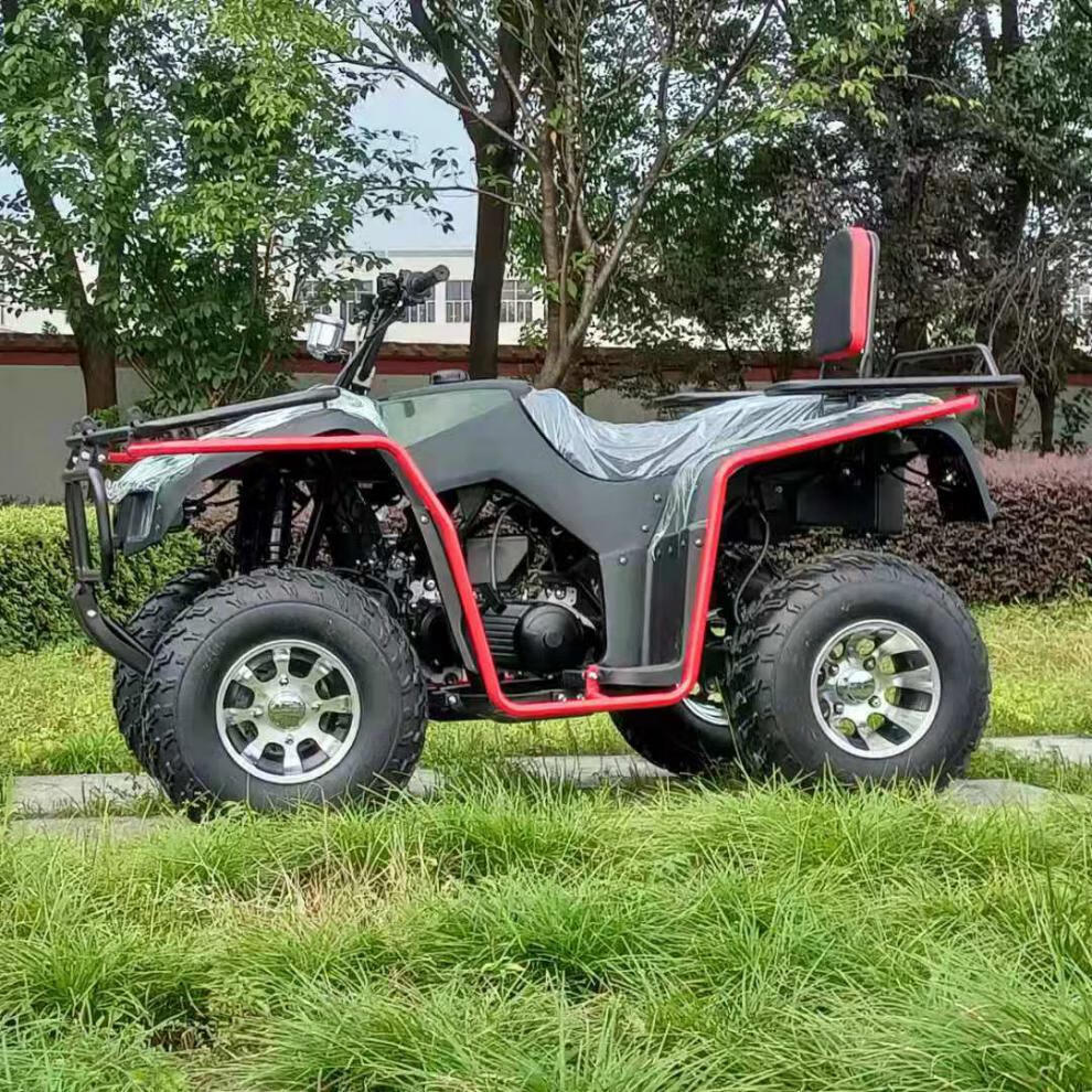 沙滩车四轮越野山地摩托车悍马四驱自动挡全地型山地挂挡版套餐八
